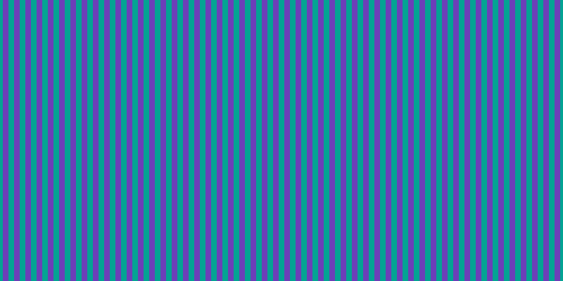 #3e00a1 (75%), #04a393 vertical lines, eight pixels wide, eight pixels apart