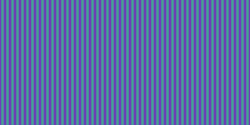 #3e00a1 (75%), #46a393 vertical lines, two pixels wide, two pixels apart