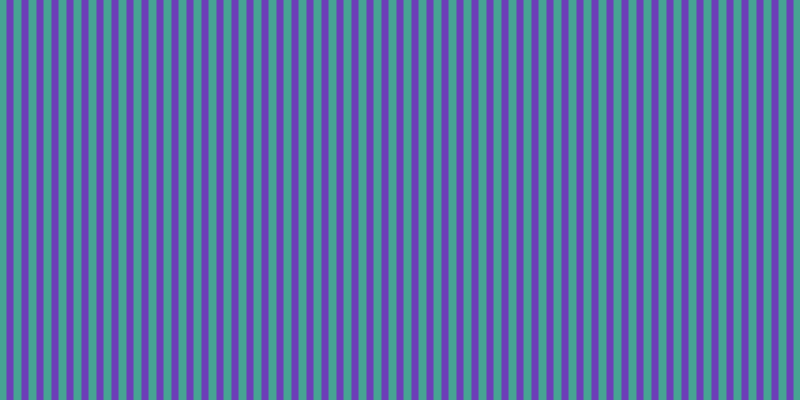 #3e00a1 (75%), #46a393 vertical lines, eight pixels wide, seven pixels apart