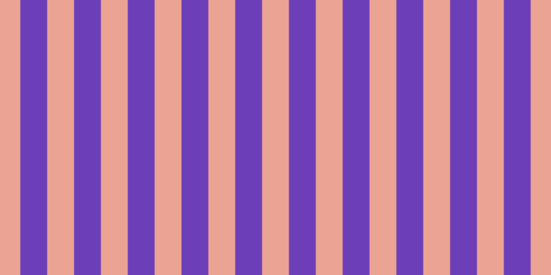 #3e00a1 (75%), #eba393 vertical lines, thirty-nine pixels wide, thirty-nine pixels apart