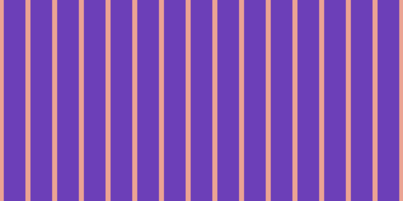 #3e00a1 (75%), #eba393 vertical lines, ten pixels wide, forty-three pixels apart