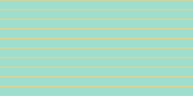 #3ebfa0 (50%), #dbd393 horizontal lines, six pixels wide, thirty-four pixels apart