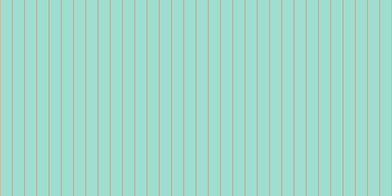 #3ebfa0 (50%), #caa393 vertical lines, two pixels wide, twenty-three pixels apart