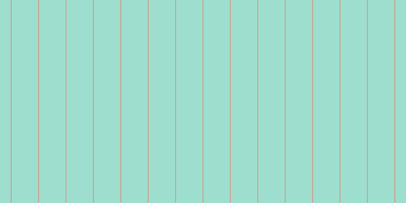 #3ebfa0 (50%), #caa393 vertical lines, two pixels wide, fifty-two pixels apart