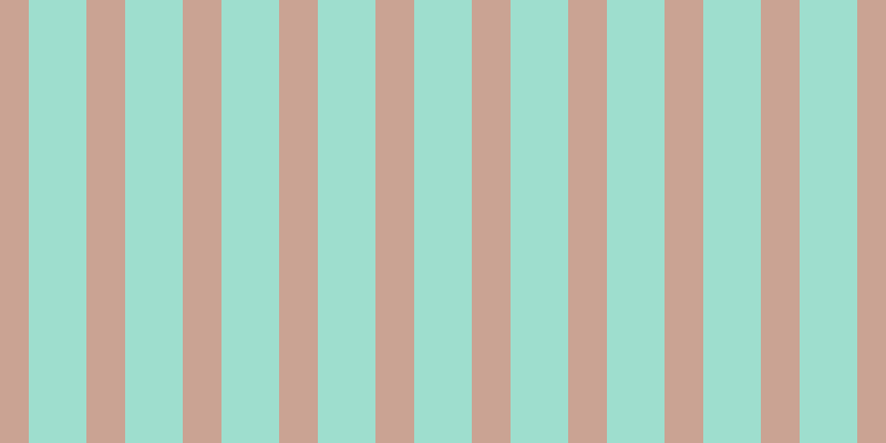 #3ebfa0 (50%), #caa393 vertical lines, thirty-five pixels wide, fifty-two pixels apart