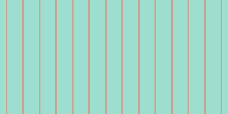 #3ebfa0 (50%), #caa393 vertical lines, six pixels wide, fifty-two pixels apart