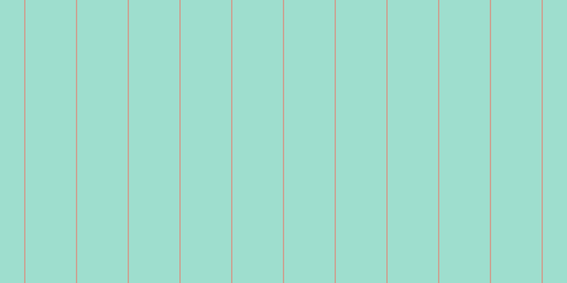 #3ebfa0 (50%), #caa393 vertical lines, two pixels wide, seventy-one pixels apart