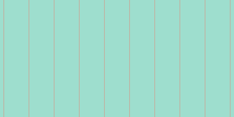 #3ebfa0 (50%), #caa393 vertical lines, two pixels wide, eighty-four pixels apart
