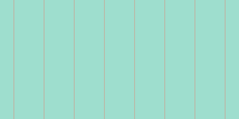 #3ebfa0 (50%), #caa393 vertical lines, two pixels wide, ninety-nine pixels apart
