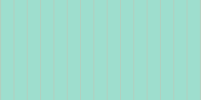 #3ebfa0 (50%), #eba393 vertical lines, one pixels wide, fifty-two pixels apart