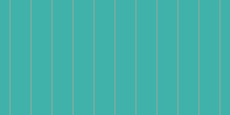 #41b2aa, #caa393 vertical lines, two pixels wide, seventy-one pixels apart