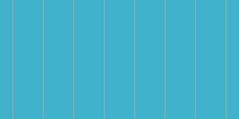#41b2cb, #caa393 vertical lines, two pixels wide, one hundred pixels apart