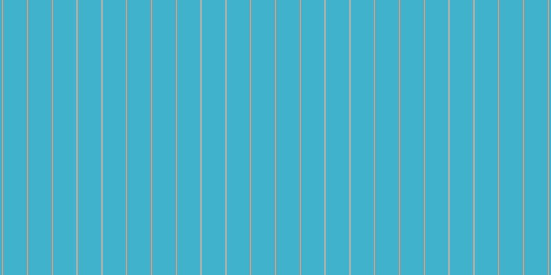 #41b2cb, #caa393 vertical lines, two pixels wide, thirty-four pixels apart
