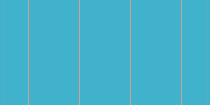 #41b2cb, #caa393 vertical lines, two pixels wide, ninety-five pixels apart