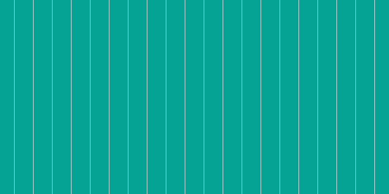 #41d3ec (0%), #04a393 vertical lines, thirty-eight pixels wide, one pixels apart