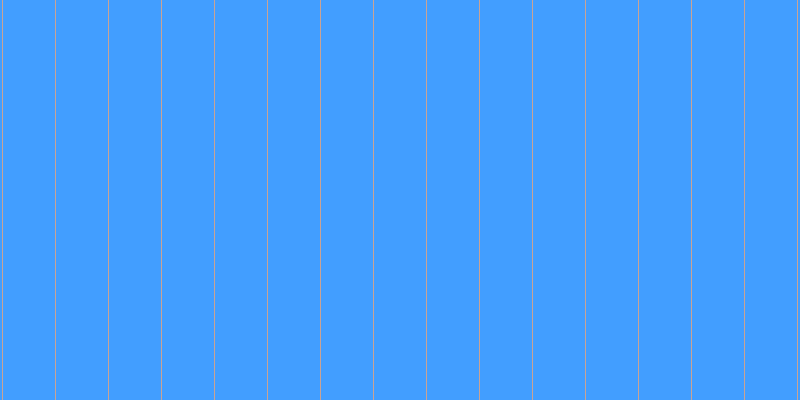 #429eff, #caa393 vertical lines, one pixels wide, fifty-two pixels apart