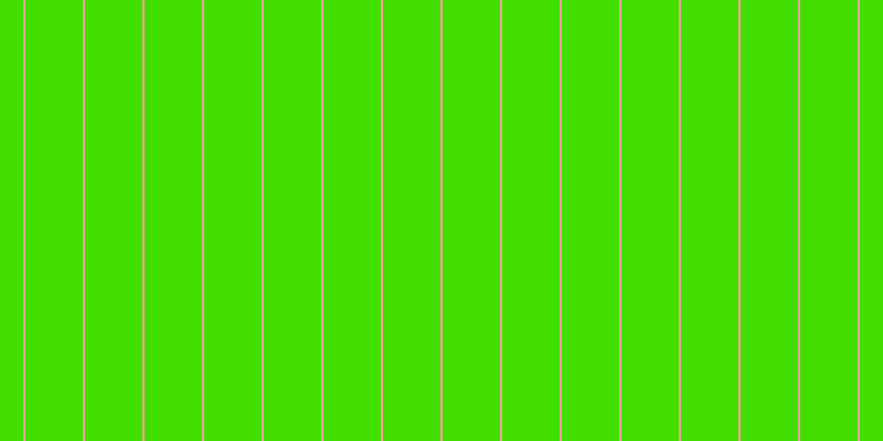 #42de00, #eba393 vertical lines, two pixels wide, fifty-two pixels apart