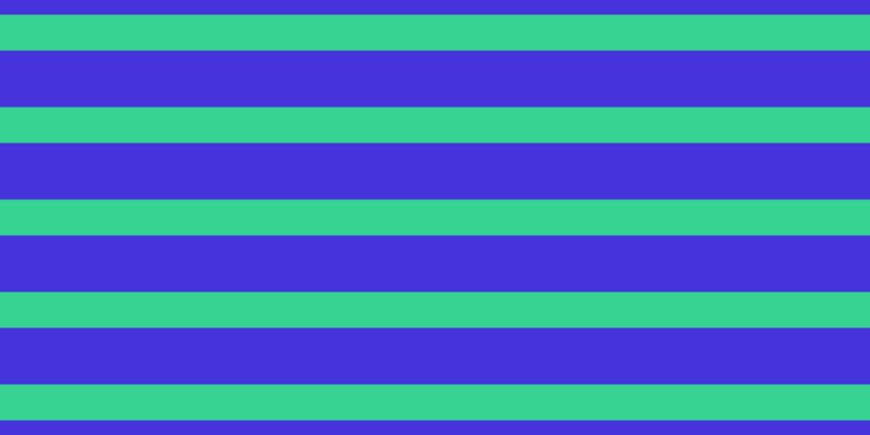 #4533db, #36d393 horizontal lines, thirty-three pixels wide, fifty-two pixels apart