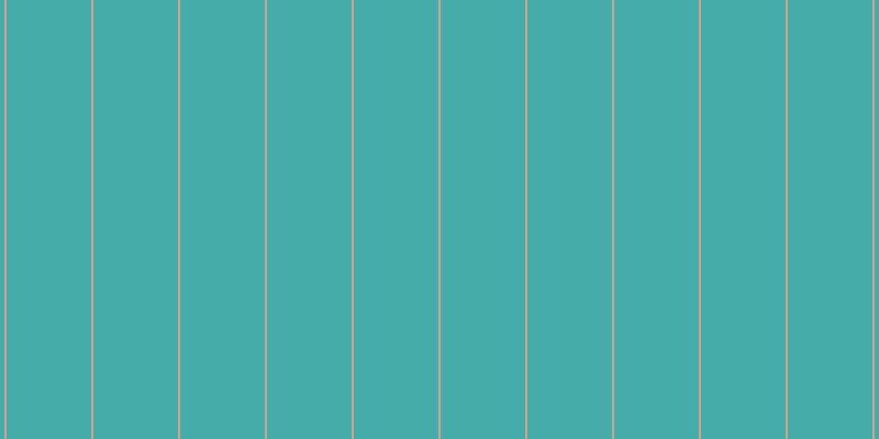 #45acaa, #caa393 vertical lines, two pixels wide, seventy-seven pixels apart