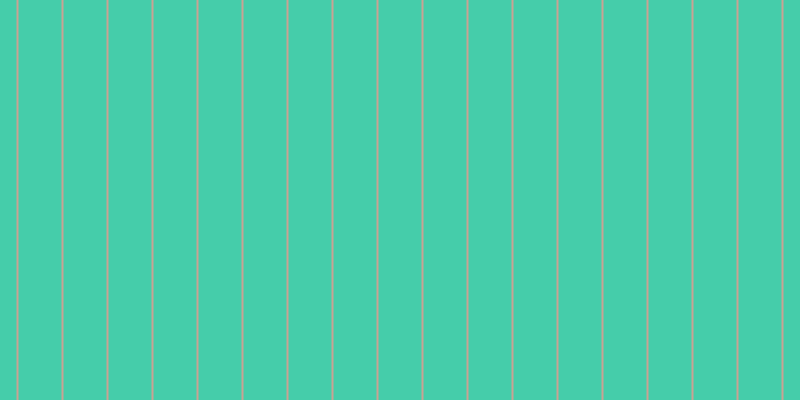 #45cdaa, #caa393 vertical lines, two pixels wide, forty-three pixels apart