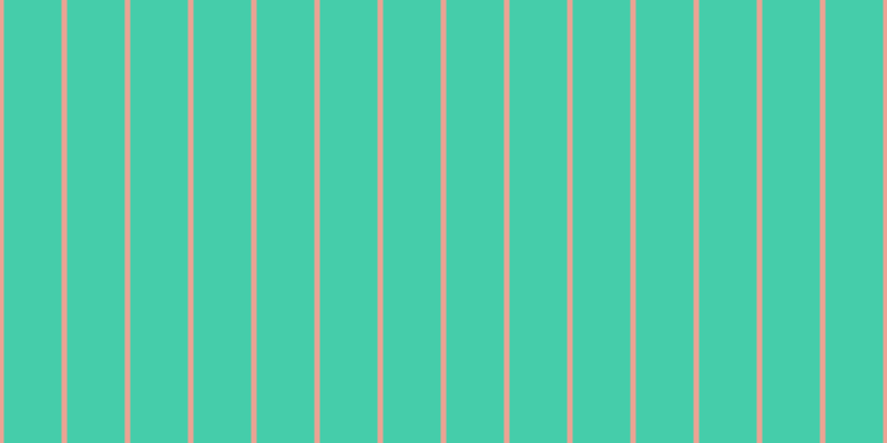 #45cdaa, #eba393 vertical lines, five pixels wide, fifty-two pixels apart