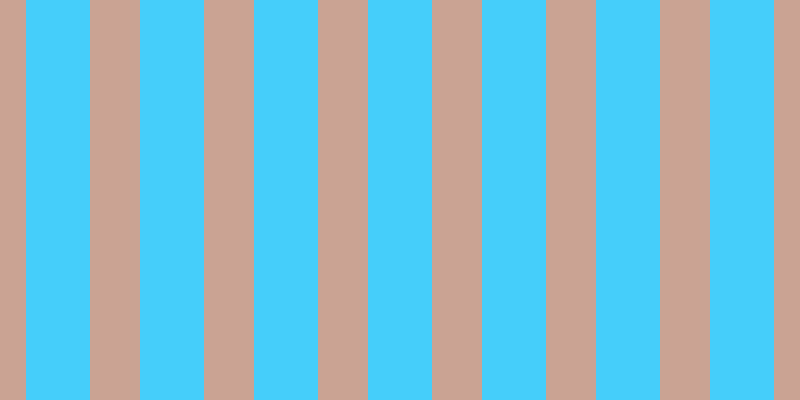 #45cefa, #caa393 vertical lines, fifty pixels wide, sixty-four pixels apart