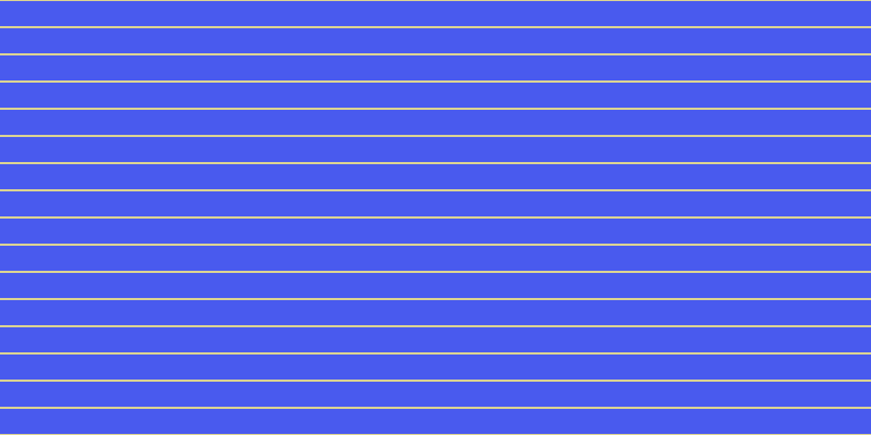 #495aee, #dbd393 horizontal lines, two pixels wide, twenty-three pixels apart
