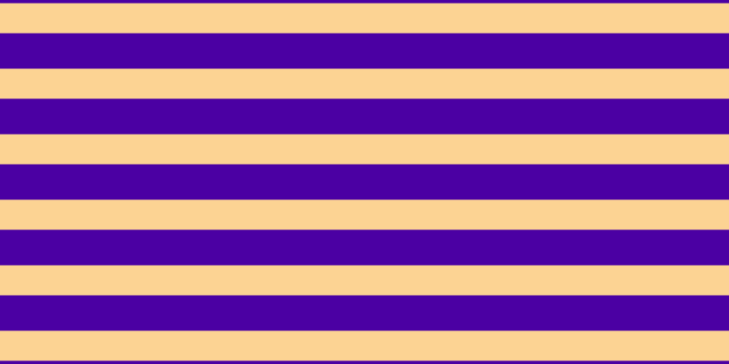 #4b00a3, #fcd393 horizontal lines, thirty-three pixels wide, thirty-nine pixels apart