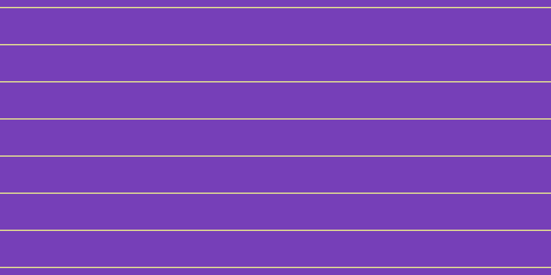 #4b00a3 (75%), #dbd393 horizontal lines, two pixels wide, fifty-two pixels apart