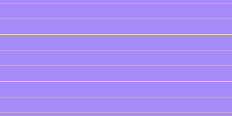#4b18f0 (50%), #fcd393 horizontal lines, two pixels wide, fifty-two pixels apart