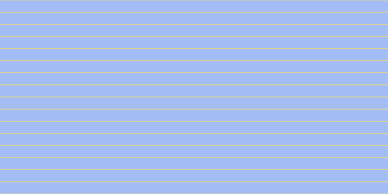 #4b7bf0 (50%), #dbd393 horizontal lines, two pixels wide, twenty-three pixels apart