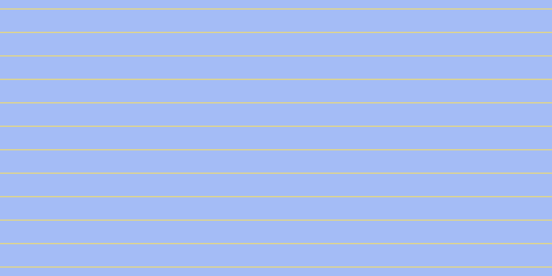 #4b7bf0 (50%), #dbd393 horizontal lines, two pixels wide, thirty-two pixels apart