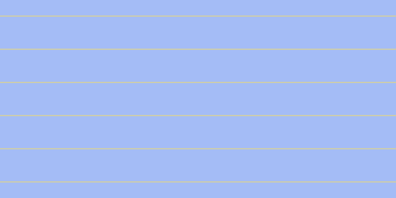 #4b7bf0 (50%), #dbd393 horizontal lines, two pixels wide, sixty-five pixels apart