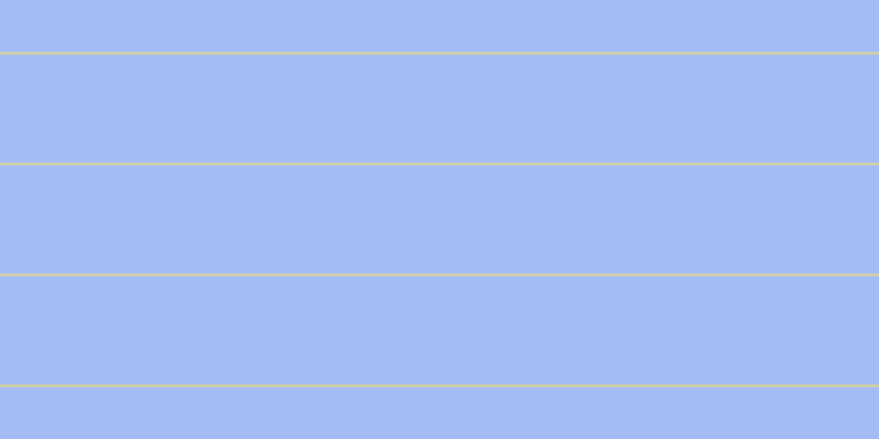 #4b7bf0 (50%), #dbd393 horizontal lines, two pixels wide, ninety-nine pixels apart