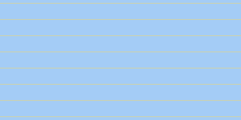 #4b9cf0 (50%), #dbd393 horizontal lines, two pixels wide, fifty-two pixels apart