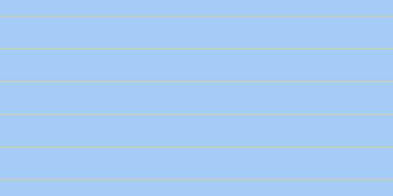 #4b9cf0 (50%), #dbd393 horizontal lines, two pixels wide, sixty-five pixels apart
