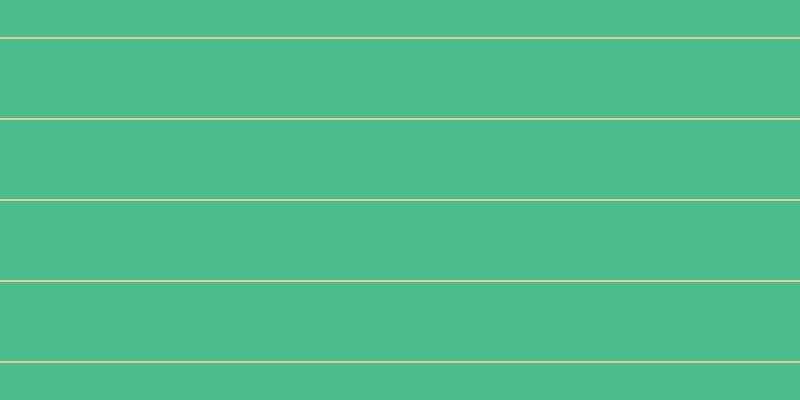 #4bbd8d, #dbd393 horizontal lines, two pixels wide, seventy-nine pixels apart