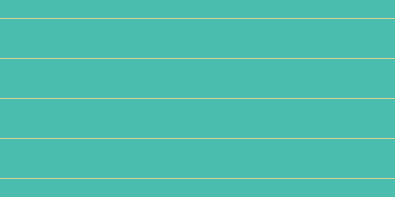 #4bbdae, #dbd393 horizontal lines, two pixels wide, seventy-nine pixels apart