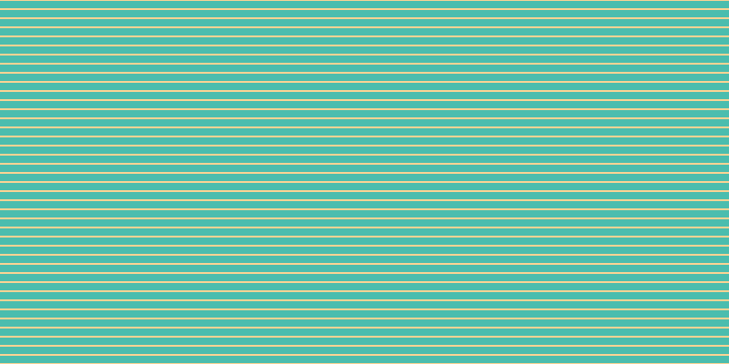 #4bbdae, #fcd393 horizontal lines, two pixels wide, eight pixels apart