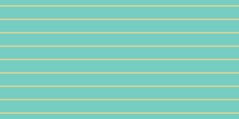 #4bbdae (75%), #dbd393 horizontal lines, five pixels wide, forty pixels apart
