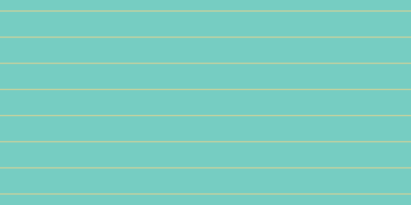 #4bbdae (75%), #dbd393 horizontal lines, two pixels wide, forty-nine pixels apart