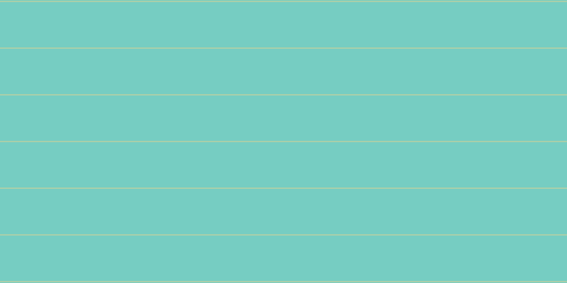 #4bbdae (75%), #dbd393 horizontal lines, one pixels wide, sixty-five pixels apart