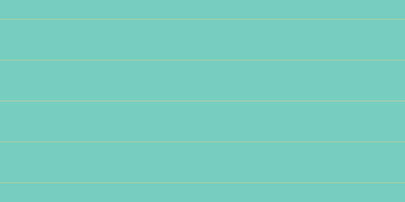 #4bbdae (75%), #dbd393 horizontal lines, one pixels wide, eighty pixels apart
