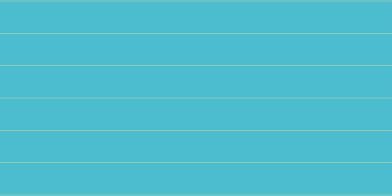 #4bbdcf, #dbd393 horizontal lines, one pixels wide, sixty-five pixels apart