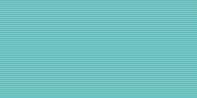 #4bbdcf, #dbd393 horizontal lines, two pixels wide, six pixels apart
