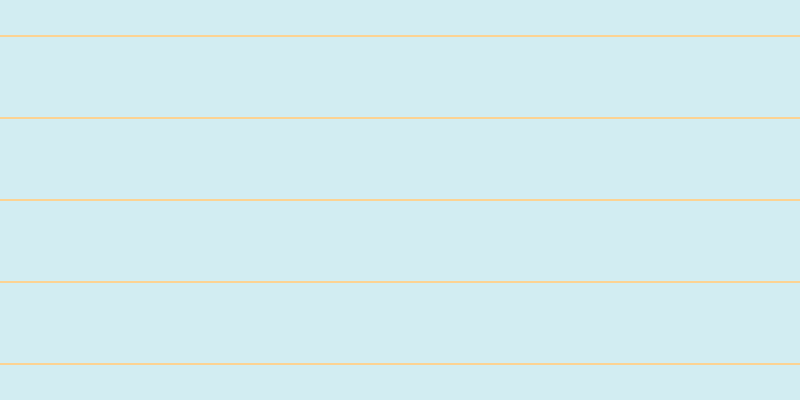 #4bbdcf (25%), #fcd393 horizontal lines, two pixels wide, eighty pixels apart