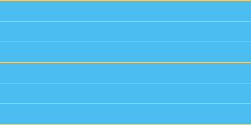 #4bbdf0, #dbd393 horizontal lines, two pixels wide, sixty-four pixels apart