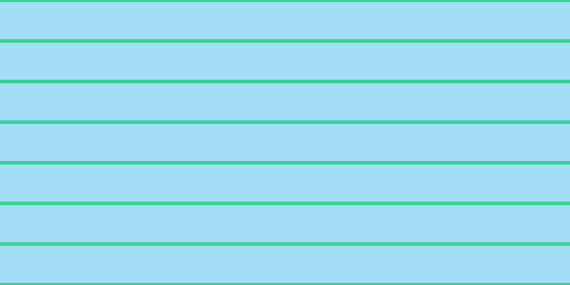 #4bbdf0 (50%), #36d393 horizontal lines, five pixels wide, fifty-two pixels apart