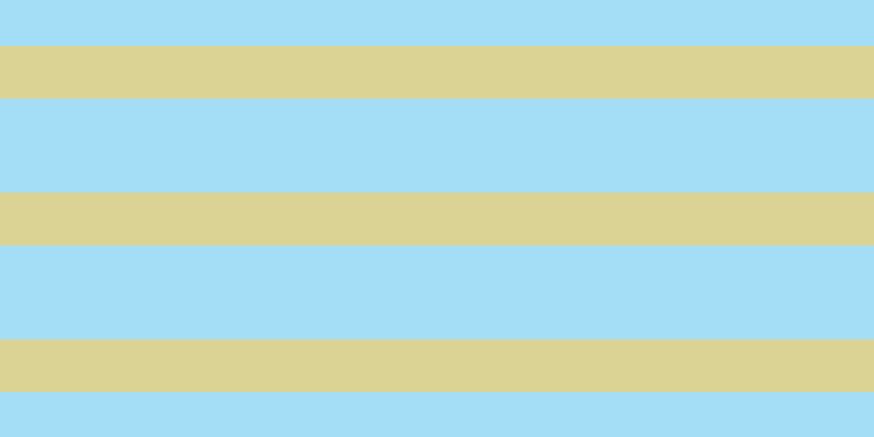 #4bbdf0 (50%), #dbd393 horizontal lines, forty-eight pixels wide, eighty-six pixels apart