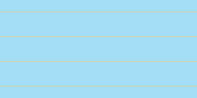 #4bbdf0 (50%), #dbd393 horizontal lines, three pixels wide, ninety-eight pixels apart